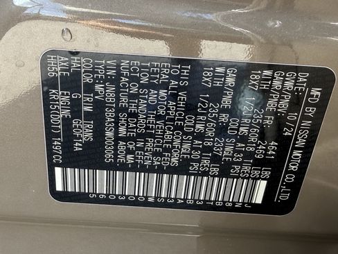 Used 2025 Nissan Rogue SV w/ SV Premium Package image 36