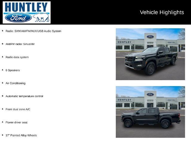 Used 2025 Nissan Frontier PRO-4X AWD/4WD image 2