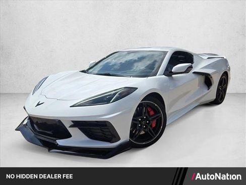 Used 2021 Chevrolet Corvette Stingray Preferred Cpe w/ Z51 Performance Package RWD image 1