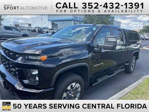 Used 2022 Chevrolet Silverado 2500 Custom w/ Custom Value Package AWD/4WD image 1