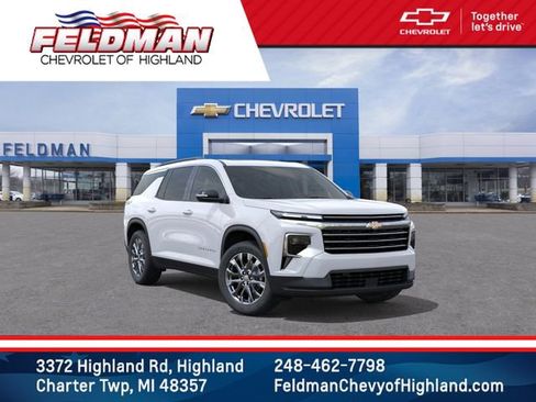 New 2026 Chevrolet Traverse LT w/ Sun and Wheel Package FWD image 1