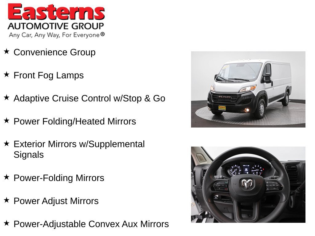 Used 2025 RAM ProMaster 2500 w/ Convenience Group FWD image 12