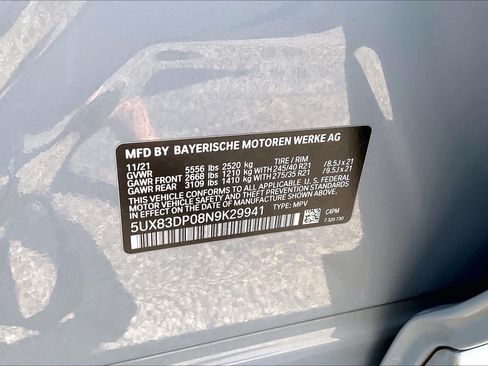 Used 2022 BMW X3 M40i AWD/4WD image 34