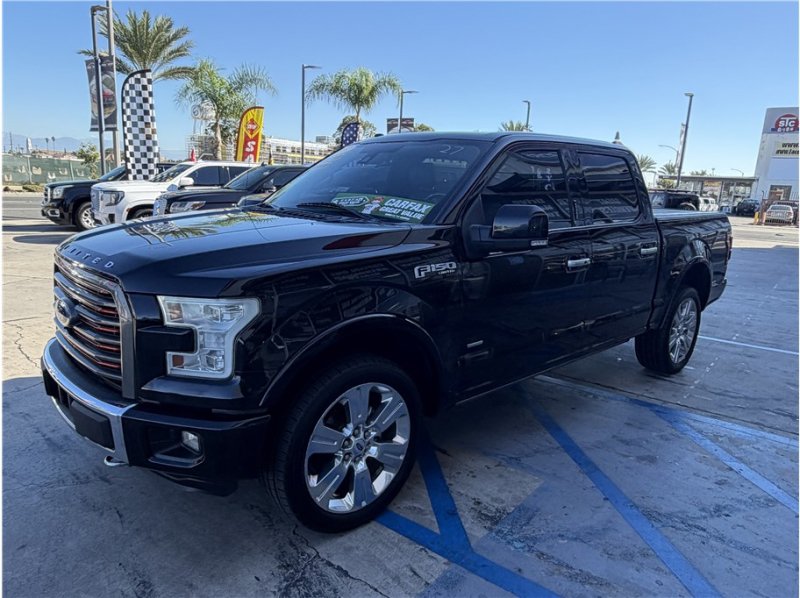 Used 2017 Ford F150 Limited w/ Trailer Tow Package AWD/4WD image 3