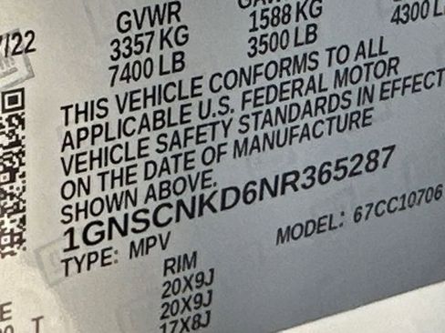 Used 2022 Chevrolet Tahoe LT RWD image 33