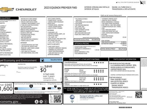 Used 2023 Chevrolet Equinox Premier FWD image 12