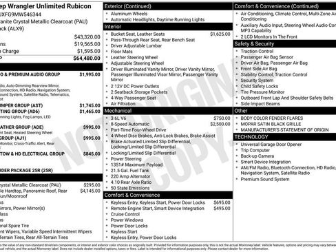 Used 2021 Jeep Wrangler Unlimited Rubicon AWD/4WD image 20