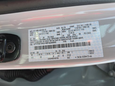 Used 2024 Ford F150 Raptor image 35