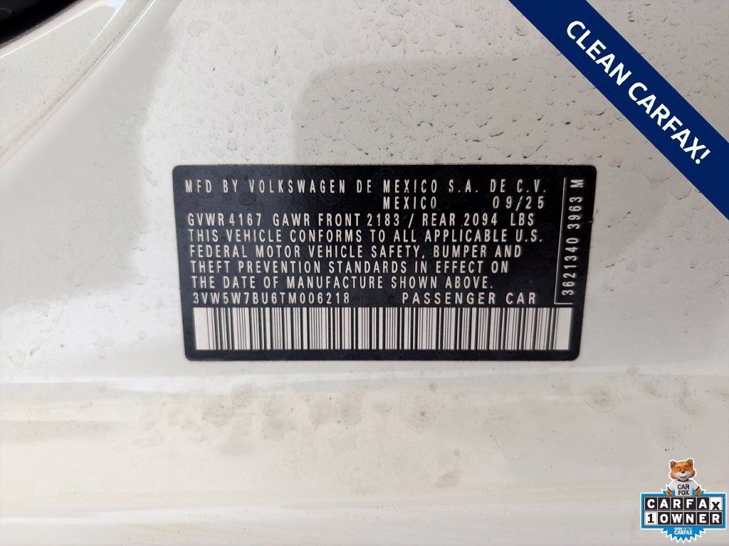 Certified 2026 Volkswagen Jetta S FWD image 34