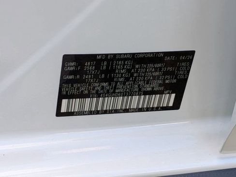 New 2026 Subaru Crosstrek 2.5i Limited w/ Crosstrek Mirror Package AWD/4WD image 36