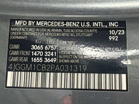 Used 2023 Mercedes-Benz EQE 350+ 4MATIC SUV image 24