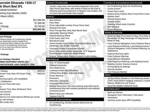 New 2026 Chevrolet Silverado 1500 LT AWD/4WD image 9