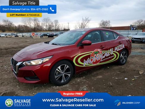 Used 2022 Nissan Sentra SV FWD image 1