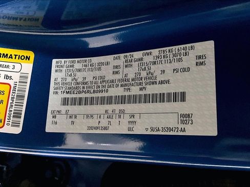 Certified 2024 Ford Bronco Wildtrak AWD/4WD image 31