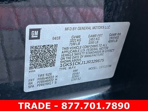 Used 2018 GMC Yukon Denali w/ Denali Ultimate Package image 30