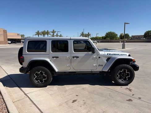 Used 2023 Jeep Wrangler Unlimited Rubicon 4xe w/ Steel Bumper Group image 5