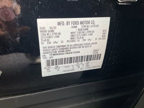 Used 2022 Ford Explorer ST w/ Equipment Group 401A image 18