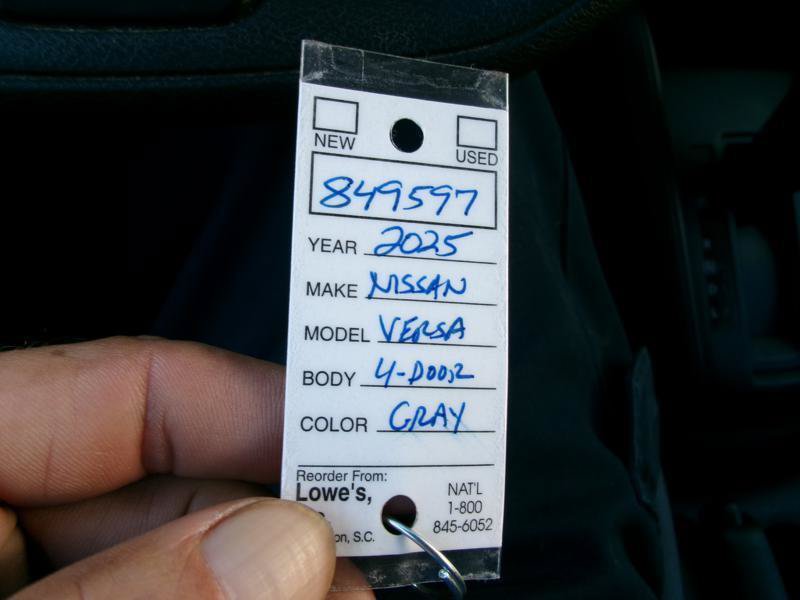 Used 2025 Nissan Versa S w/ Trunk Package FWD image 17