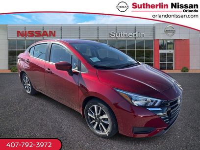 New 2025 Nissan Versa SV w/ Trunk Package