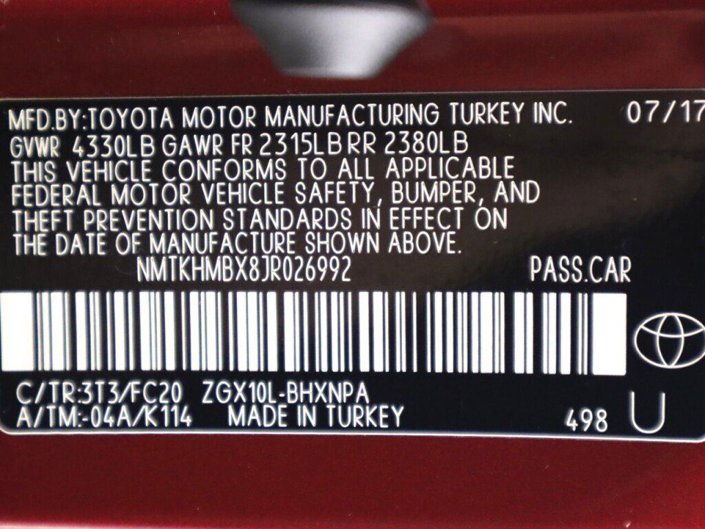 Used 2018 Toyota C-HR XLE FWD image 41