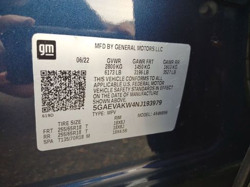 Used 2022 Buick Enclave Essence w/ Trailering Package, 5000 lbs. AWD/4WD image 28