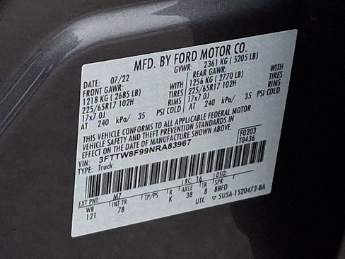 Used 2022 Ford Maverick XLT w/ Equipment Group 300A Standard image 28