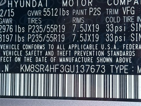 Used 2016 Hyundai Santa Fe SE w/ Option Group 03 FWD image 23