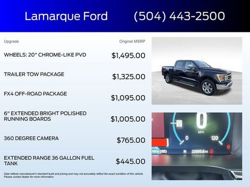 Used 2023 Ford F150 Lariat w/ Trailer Tow Package image 2