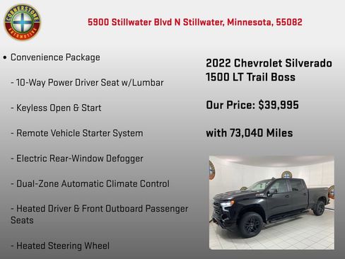Used 2022 Chevrolet Silverado 1500 LT Trail Boss w/ Protection Package image 5