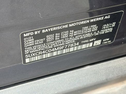 Used 2021 BMW X5 sDrive40i w/ Premium Package RWD image 45