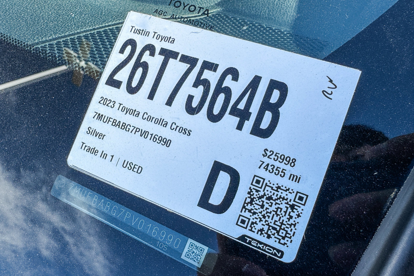 Certified 2023 Toyota Corolla Cross AWD Hybrid image 27