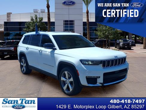 Used 2021 Jeep Grand Cherokee L Limited w/ Trailer Tow Package AWD/4WD image 1