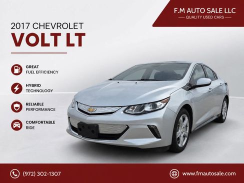 Used 2017 Chevrolet Volt LT w/ Comfort Package FWD image 1