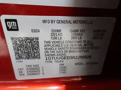 Used 2024 GMC Sierra 1500 Denali w/ Denali Reserve Package AWD/4WD image 35