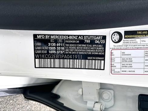 Certified 2023 Mercedes-Benz EQS 450+ 4MATIC Sedan w/ Winter Package image 4