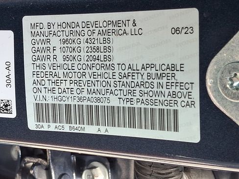 Used 2023 Honda Accord EX image 27