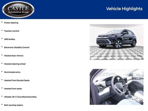 Used 2025 Volkswagen Taos S AWD/4WD image 3