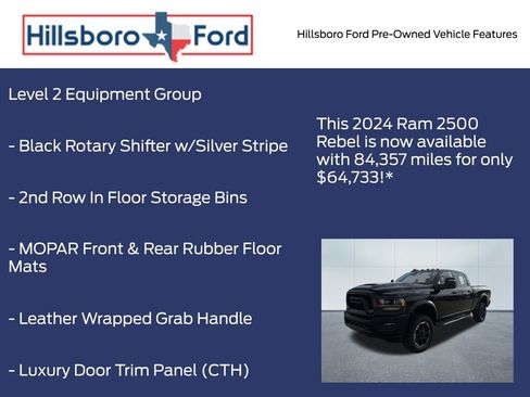 Used 2024 RAM 2500 Rebel w/ Safety Group AWD/4WD image 9