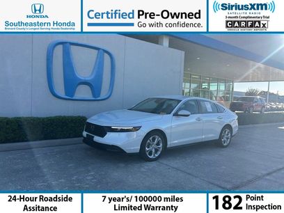 Certified 2024 Honda Accord LX