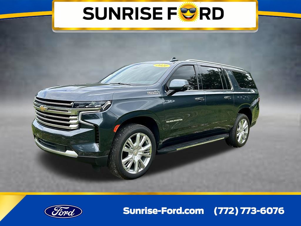 Used 2021 Chevrolet Suburban High Country RWD 360° Tour
