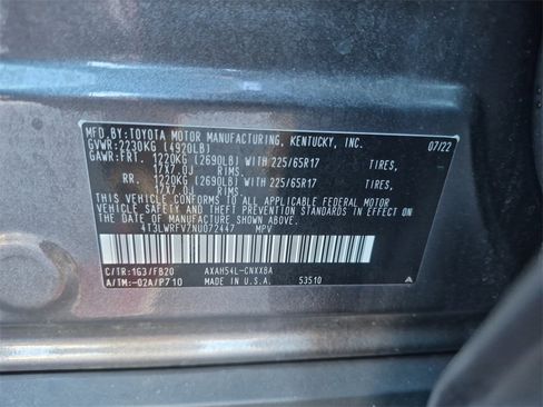 Used 2022 Toyota RAV4 LE image 25