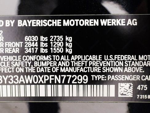 Used 2023 BMW i4 M50 w/ Premium Package image 63