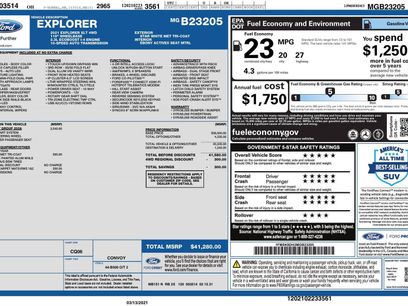Certified 2021 Ford Explorer XLT w/ Equipment Group 202A