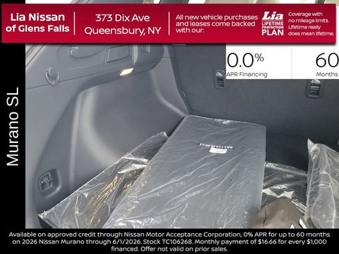 New 2026 Nissan Murano SL AWD/4WD image 34