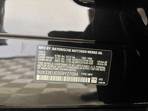 Certified 2025 BMW X5 M60i AWD/4WD image 25