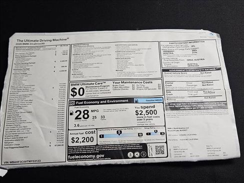 New 2026 BMW Z4 sDrive30i w/ Premium Package image 16