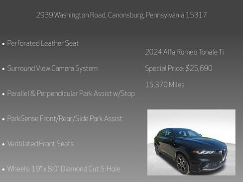 Used 2024 Alfa Romeo Tonale Ti AWD/4WD image 5