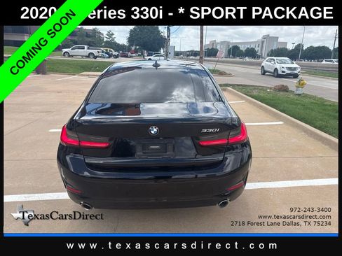 Used 2020 BMW 330i Sedan w/ Convenience Package RWD image 2