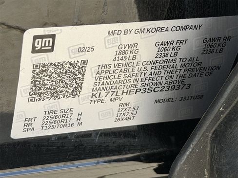 Certified 2025 Chevrolet Trax LT w/ LT Convenience Package image 30