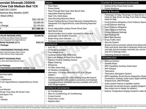 Used 2025 Chevrolet Silverado 2500 Custom w/ Custom Value Package AWD/4WD image 28